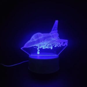 Fighter Jet Acrylic Lamp