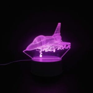 Fighter Jet Acrylic Lamp