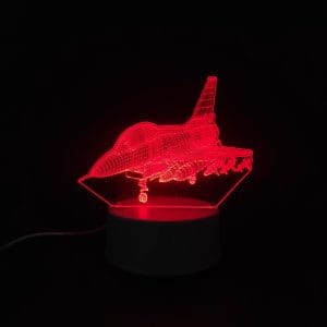Fighter Jet Acrylic Lamp