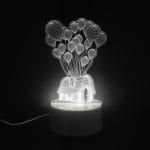 Balloon House Acrylic Lamp