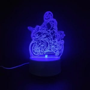 Sports Bike Acrylic Lamp