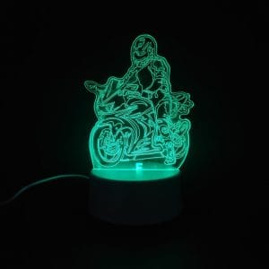 Sports Bike Acrylic Lamp