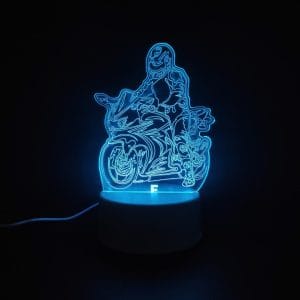 Sports Bike Acrylic Lamp