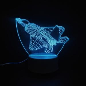 F35 Fighter Jet Acrylic Lamp