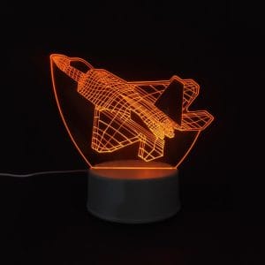F35 Fighter Jet Acrylic Lamp