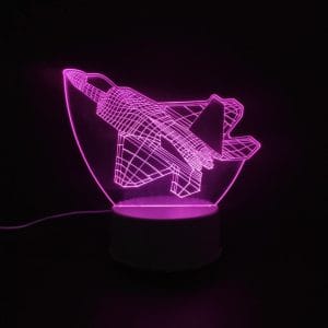 F35 Fighter Jet Acrylic Lamp