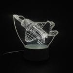 F35 Fighter Jet Acrylic Lamp