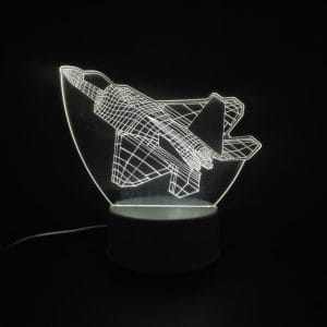 F35 Fighter Jet Acrylic Lamp