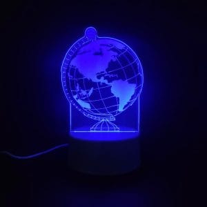 Globe Acrylic Lamp