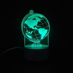 Globe Acrylic Lamp
