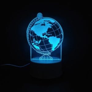 Globe Acrylic Lamp