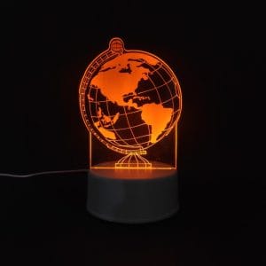 Globe Acrylic Lamp