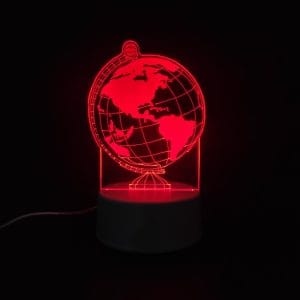 Globe Acrylic Lamp