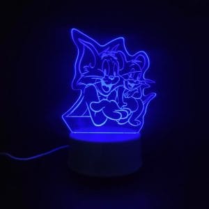 Tom & Jerry Acrylic Lamp