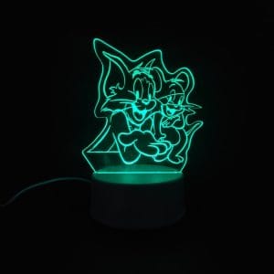 Tom & Jerry Acrylic Lamp