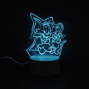 Tom & Jerry Acrylic Lamp