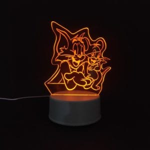 Tom & Jerry Acrylic Lamp
