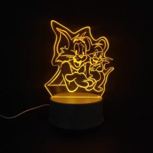 Tom & Jerry Acrylic Lamp