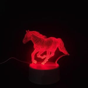 Horse Acrylic Lamp
