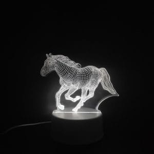 Horse Acrylic Lamp