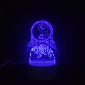 Yin-Yang Dreamlight Acrylic Lamp