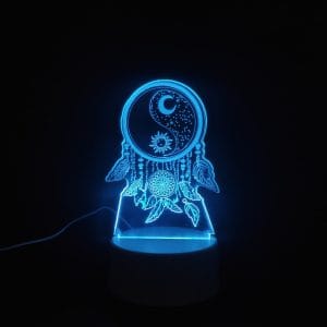 Yin-Yang Dreamlight Acrylic Lamp