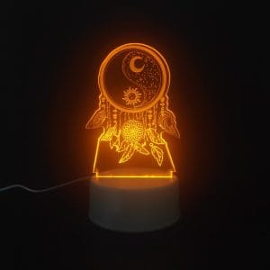 Yin-Yang Dreamlight Acrylic Lamp