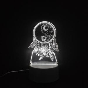 Yin-Yang Dreamlight Acrylic Lamp