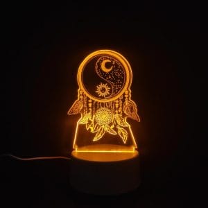 Yin-Yang Dreamlight Acrylic Lamp