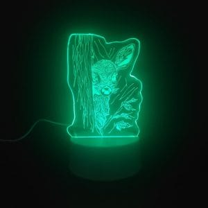 Deer Acrylic Lamp