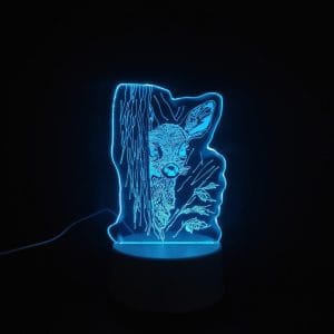 Deer Acrylic Lamp