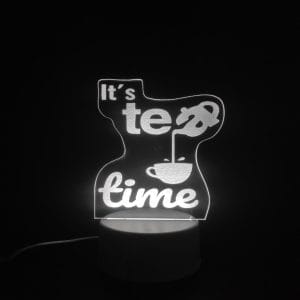 It's Tea Time Acrylic Lamp