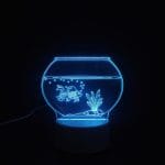 Fish Bowl Acrylic Lamp