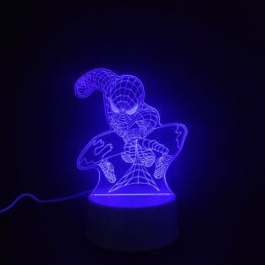 Spiderman Acrylic Lamp