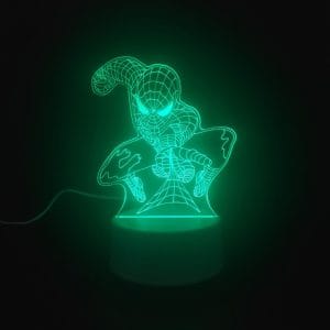 Spiderman Acrylic Lamp