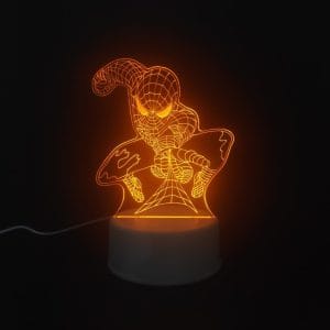 Spiderman Acrylic Lamp
