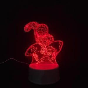 Spiderman Acrylic Lamp