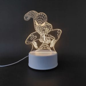 Spiderman Acrylic Lamp