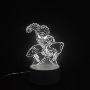Spiderman Acrylic Lamp