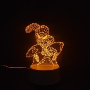 Spiderman Acrylic Lamp