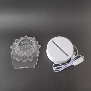 Sunflower Acrylic Lamp