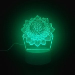 Sunflower Acrylic Lamp