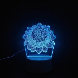 Sunflower Acrylic Lamp