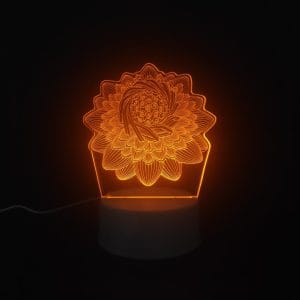 Sunflower Acrylic Lamp