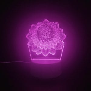 Sunflower Acrylic Lamp