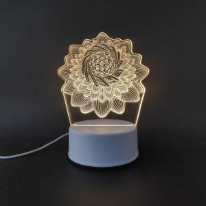 Sunflower Acrylic Lamp