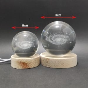 Galaxy Crystal Ball Lamp