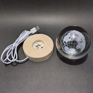 Globe Crystal Ball Lamp