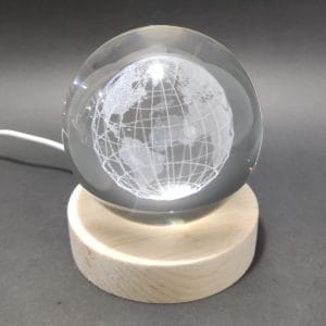 Globe Crystal Ball Lamp