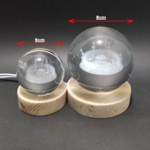 Khana Kaaba Crystal Ball Lamp
